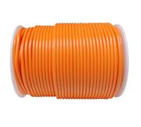 UpGBRF Plástico Varillas De Soldadura Alambre De PVC Suelo De Plástico De Cuero Revestimiento De Suelo 4 Mm para Zonas Públicas, Rollo De 100 Metros,Naranja