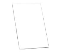 UpGBRF Transparente Placa PVC Rígida Panel Plástico Sólido Tablero De Cloruro De Polivinilo para Accesorios De Procesamiento, 20 X 40 Cm,Thick:6mm
