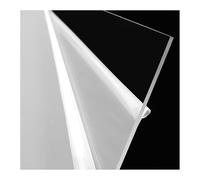 UpGBRF Transparente Placa PVC Rígida Panel Plástico Sólido Tablero De Cloruro De Polivinilo para Uso Industrial, Grosor 1 Mm,210mm x 300mm
