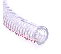 UpGBRF Tubo De Alambre De Acero PVC Manguera Flexible Transparente De Hélice De PVC para Tubos Industriales Grosor De Pared 3,5 Mm,Inner Diameter:50mm