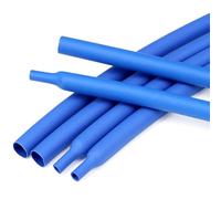 UpGBRF Tubo Termorretráctil PE De Contracción Termocontraible Relación De Contracción 2:1 para Envolver Tuberías, Diámetro De 8 Cm,Azul