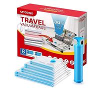 UPGOGO Bolsas de vacío para viajes, combo de ahorro de espacio, paquete de 8