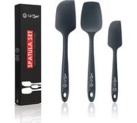 UpGood Juego de espátulas de silicona de 600 °F, antiadherentes, resistentes al calor, pequeñas y grandes, utensilios de cocina flexibles sin BPA, utensilios de cocina de grado profesional, utensilios