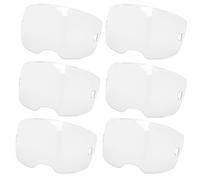 Upgrad 0700600880 - Paquete de 6 lentes transparentes de cubierta frontal compatible con cascos de soldadura ESAB Sentinel A60, alta definición, cristalino sin distorsión, no apto para uso con casco