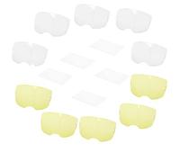 Upgrad - Paquete de 15 lentes de cubierta frontal compatibles con cascos de soldadura ESAB Sentinel A60, alta definición, cristalino sin distorsión, no apto para uso con casco de soldadura ESAB
