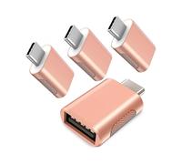 Upgrade 10gbps Usb C To Usb 3.0 Otg Adapter, for Macbook Pro/air, Ipad, Imac And More Type C Devices - Rose Gold Tw