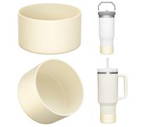 Upgrade 2PCS Protective Silicone Boot Bumper for Stanley Quencher Adventure 40oz 30oz IceFlow 20oz 30oz Tumbler Water Bottle Bottom Sleeve Cover Acce