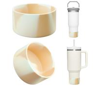 Upgrade 2PCS Protective Silicone Boot Bumper for Stanley Quencher Adventure 40oz 30oz IceFlow 20oz 30oz Tumbler Water Bottle Bottom Sleeve Cover Acce