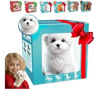 Upgrade Ai Robotic Dog para Adultos, 2025 Nuevo Cachorro Robot Realista Que Actúa como Un Cachorro Real: Caminar, Ladrar, Mover La Cola, Sentarse Y Correr, Regalo Electrónico para Mascotas para Ni #4