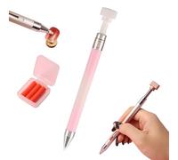 Upgrade Automatic Refillable Wax Pen, Diamond Art Pens Refillable, Wax Pencil for Rhinestones Diamond Art Pens, Refillable for Diamond Art Nail DIY Craft (C)