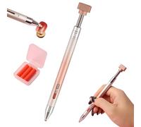 Upgrade Automatic Refillable Wax Pen, Diamond Art Pens Refillable, Wax Pencil for Rhinestones Diamond Art Pens, Refillable for Diamond Art Nail DIY Craft (A)