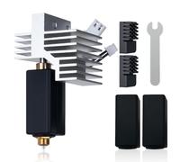 Upgrade Centauri Carbon Ceramic Hotend,Cabezal de Impresión Alta Temperatura con Boquilla de Acero Endurecido Latón 0.4 mm y Cubierta de Silicona Compatible with ELEGOO Centauri Carbon 2 Impresora 3D