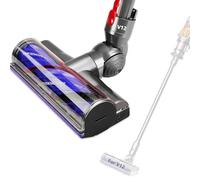 Upgrade - Cepillo eléctrico antienredos para Dyson V12 Detect Slim, repuesto de accionamiento directo, cabezal de turbina para Dyson V12 Slim, cabezal eléctrico para suelos de madera dura y alfombras