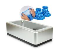 Upgrade Máquina Automática De Cubierta De Calzado, Sencillo Y Que Ahorra Trabajo, Ahorro De Espacio, Dispensador Portátil Sutomática For Cubrir Zapatos, Para Apartamento Oficina Casa(Silver)