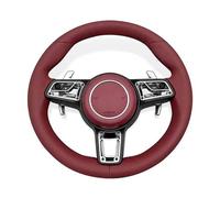 Upgrade Steering Wheel Compatible For Porsche Macan Cayenne Panamera Taycan 718 Cayman 991 992 911 Carrera GT234 Carbon Fiber(Style 7)