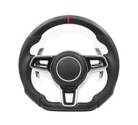 Upgrade Steering Wheel Compatible For Porsche Macan Cayenne Panamera Taycan 718 Cayman 991 992 911 Carrera GT234 Carbon Fiber(Style 11)