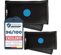 Upgrade4cars Bolsa Anti-humedad Reutilizable para Coche, Cajones 2 x 1 Kg | Deshumidificador Grande Silica Gel con Alfombrilla Antideslizante | Accesorios Interior