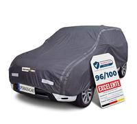 Upgrade4cars Funda Coche Exterior Premium Versión 2026 Impermeable | Funda Completa para Todo el Año | Lona Universal para SUV - L (480 × 195 × 150 cm)