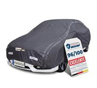 Upgrade4cars Funda Coche Exterior Premium Versión 2026 Impermeable | Funda Completa para Todo el Año | Lona Universal para Coches Turismo - XS (375x172x120 cm)