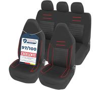 Upgrade4cars Fundas Asientos Coche con Reposacabezas Incorporado Pkw