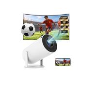 Upgraded 2026 Proyector Portátil, TEKXDD Mini Proyector 4K 250ANSI 8000L | WiFi 6 Bluetooth 5.4 | Android 13 | 180° Rotable, Projector de Cine Auto Keystone + Full HD, Built-in Application