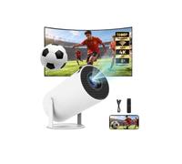 Upgraded 2026 Proyector Portátil, TEKXDD Mini Proyector 4K 250ANSI 8000L | WiFi 6 Bluetooth 5.4 | Android 13 | 180° Rotable, Projector Portable 4K Auto Keystone + Full HD, Built-in Application