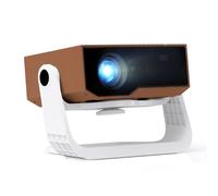 Upgraded 4K Proyector Portátil, 450 ANSI,Mini Proyector con Enfoque Automático y Corrección Keystone Automática + Soporte 270° Giratorio, 1080P Nativo, WiFi 6 y Bluetooth 5.4,iOS/Windows 615