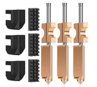 Upgraded AD5X 0.25/0.4/0.6mm Quick-Swap Boquilla Integrada Totalmente Metálica y Desmontable Extrusor Calentamiento Rápido Alto Flujo de Impresión Compatible with Flashforge AD5X Impresora 3D