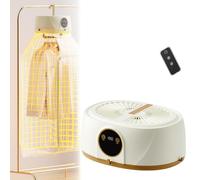 Upgraded Automatic Ironing Machine, Hands Free Ironing Machine, Portable Clothes Dryer Wireless, Garment Steamer & Folding System, ireless Remote Control, for Travel/Apartment(1 Set)