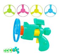 Upgraded Celerypet Light-Up Flying Disc Cat Launcher Set, New 2025 Interactive Flying Disc Cat Fetch Toys, Pet Playing Tracks Interactive Flying Launcher Toy,for Pet Training,Chasing (Blue,1PCS)