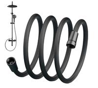 Upgraded Explosion-proof Braided Shower Hose - Anti-leak, Durable Hoses for Shower Head Attachment, No More Leaks or Bursts, Two-Meters Universal Shower/Garden Hoses (Grey,59in)