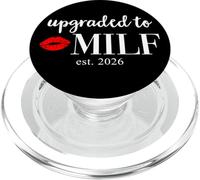 Upgraded Milf 2026 Milf Mom Milfin Ain't Easy Milf EST 2026 PopSockets PopGrip para MagSafe