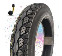 Upgraded Neumático Tubeless Dirtbike Tire 3.00-12 for Scooter | 3.00 12 All Terrain Street Tires for Dirt Bike Front or Rear Wheel | Se adapta al borde de 12 pulgadas | Proporciona tracción y potencia