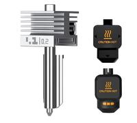 Upgraded P2S/X2D/H2 Series Alta Velocidad Quick Swap Hotend Boquilla Acero Endurecido de 0.2mm con Cubierta Silicona Compatible with Bambu Lab X2D/P2S/H2D/H2S/H2C Impresora 3D