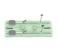 Upgraded Pilates Reformer Machine for Home Gym - Green Automatic Rebound Pilates Board | Ab Roller Training Board | Multifunctional with Knee Pad, Ab Core Trainer & Full Body | at Home Pilates |