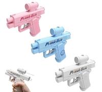 Upgraded Prank Two-Way Water Gun, 3 Colors Double-Sided Quirky and Trick Spraying Water, Compulsive Two-Way, Suitable for Friends, School, Parties for Prank Lovers (3PCS)