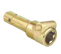 Upgraded PTO Extender Adaptor for Tractor, PTO Extension, 70HP 1-3/8" & 6 Spline Female, 1-3/8" & 6 Spline Male, Tractor PTO Adapter Extend PTO Shaft for Kubota Bush Hog Mower