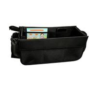 Upgraded Rollator Basket with Cup Holder - Oxford Cloth 40x18x16cm 385g Large Capacity Walker Bag Single Piece Multi Pocket Design For Elderly Folding - Mobility Aid Accessory