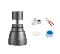 Upgrades - Aireador de latón macizo giratorio de 360 grados, rociadores de presión de latón fuerte para fregadero, salpicaduras de cabeza sin uso en cocina, reemplazo de grifo de flujo ajustable