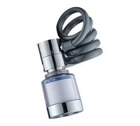 Upgrades - Cabezal de grifo de cocina giratorio de 360 grados con función antisalpicaduras, boquilla para fregadero de cocina, ahorro de agua