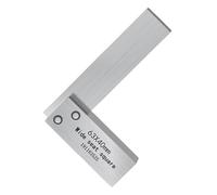 Upgrades - Herramienta de medición de ángulos rectos de acero al carbono con base antideslizante, herramienta de medición de taller para ingenieros y artesanos, reglas cuadradas de ingeniería precisa