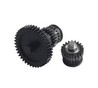 Upgrades - Juego de engranajes extrusores para impresora, filamentos de metal de acero endurecido, juego de engranajes de extrusión