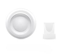 Upgrades - Juego de válvulas de pico de pato y diafragma de silicona, pieza de repuesto, experiencia de bombeo a prueba de fugas para extractores de leche V1