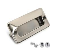 Upgrades - Tiradores de cajón de montaje empotrado, manijas ocultas de acero, manijas de puerta invisibles, instalación rápida para decoración moderna del hogar