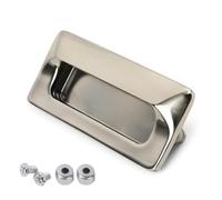 Upgrades - Tiradores de cajón de montaje empotrado, manijas ocultas de acero, manijas de puerta invisibles, instalación rápida para decoración moderna del hogar, herrajes empotrados