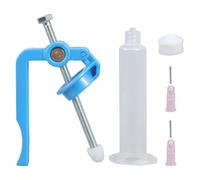 Upgradess- Herramienta manual de jeringas con émbolo, dispositivo de propulsión fácil de operar para pastas de soldadura, dispensación de pastas de soldadura