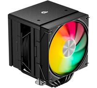 upHere Gaming UE2KC6 - Enfriador de aire para CPU ARGB, doble torre de 6 × 6 mm, enfriador de CPU PWM de 120 mm, TDP 265W, Intel LGA 1851/1700/2011/2066 (X79/X99), AMD AM5/AM4 (155 mm de altura)