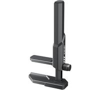 upHere GH07 - Soporte GPU, aleación de zinc, altura ajustable, soporte para tarjeta gráfica con base magnética y almohadilla de goma, GPU Sag Bracket for Universal Video Cards, 18-160 mm, negro