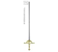 Upholder of the law sword with a round hilt (accesorio de disfraz)