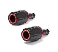 UPIKIT Marco De Protección contra Caídas para Motocicleta, Almohadilla De Choque De Carenado Deslizante para Kawasaki Z125 Z250SL Z400 Z900, Accesorios Protectores (Color : Rojo)